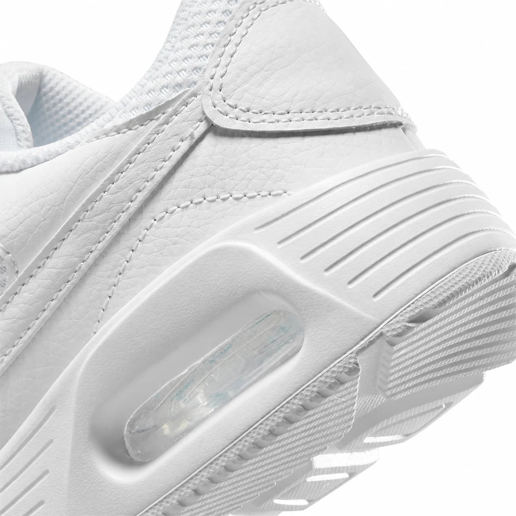 Men's Retro Panel Trainers in White, view 9.
