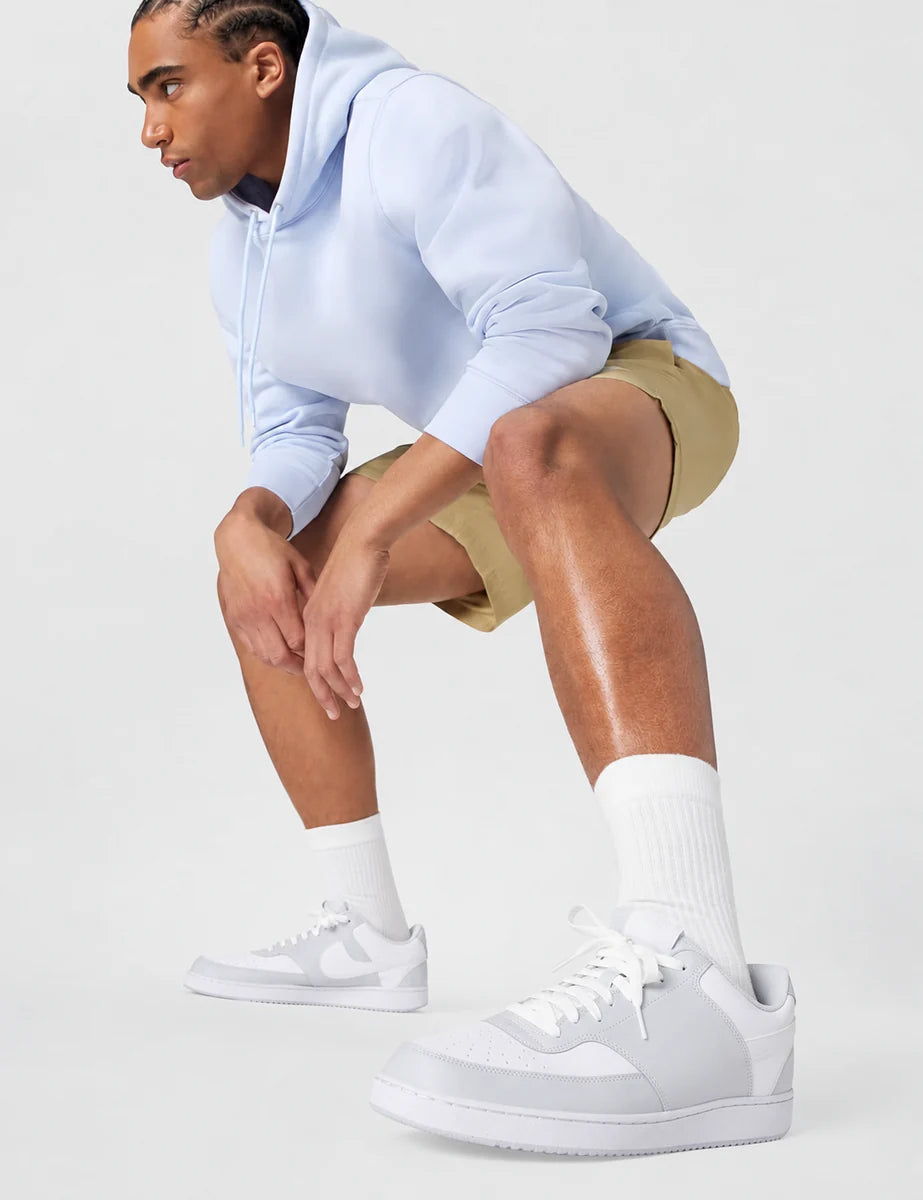 Women's Classic Low-Top Trainers in Pure Platinum White, view 2.