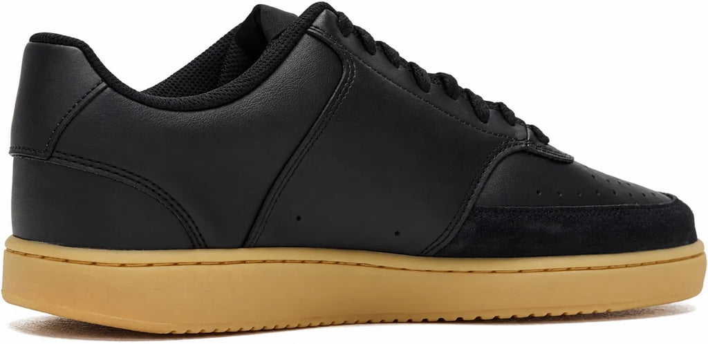 Women's Classic Low-Top Trainers in Black Gum Light Brown Sail, view 4.