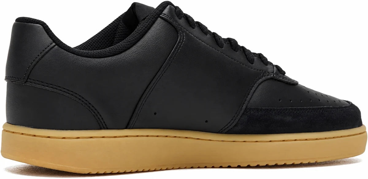 Women's Classic Low-Top Trainers in Black Gum Light Brown Sail, view 4.