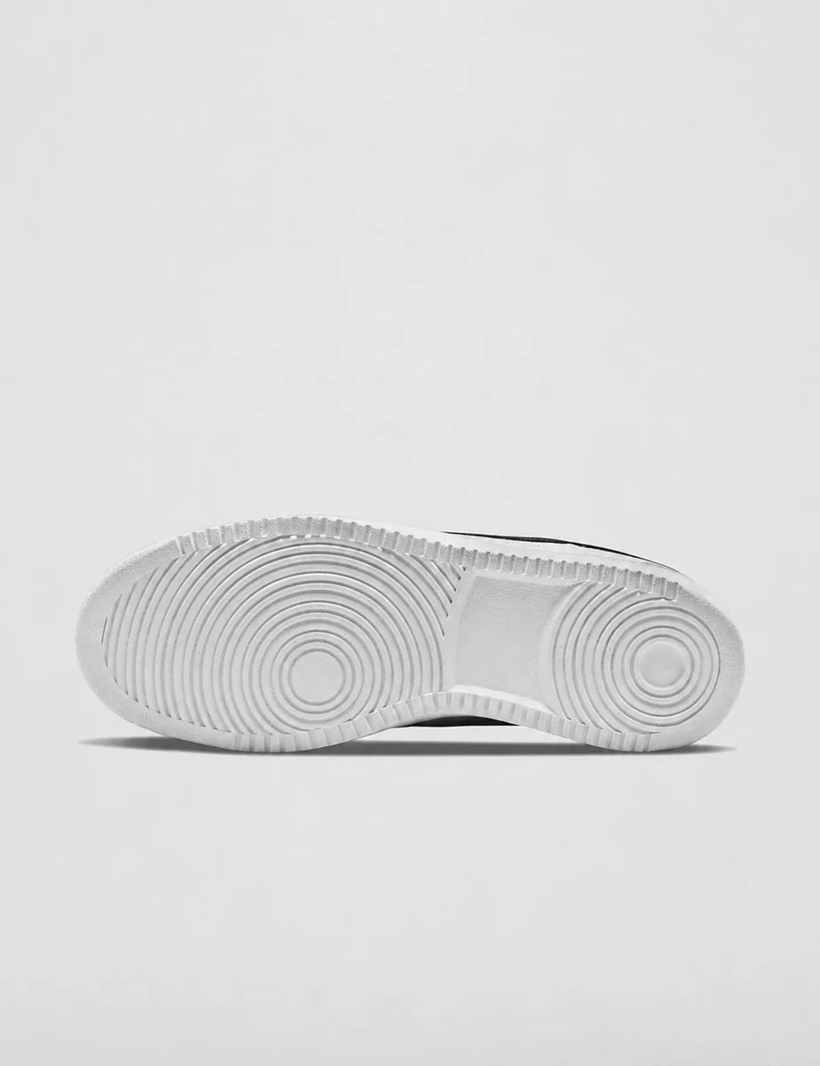 Women's Classic Low-Top Trainers in White Black White, view 4.