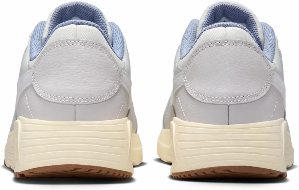 Men's Retro Panel Trainers in Phantom White Vast Grey, view 5.