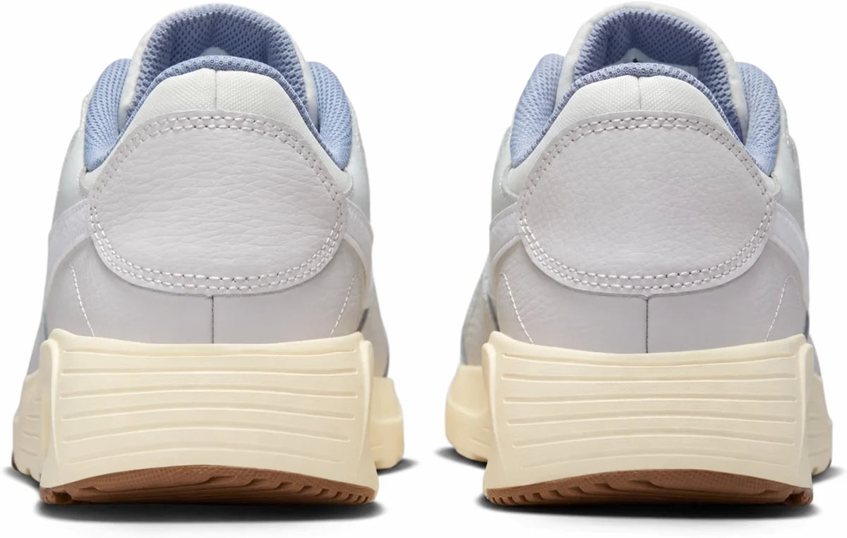 Men's Retro Panel Trainers in Phantom White Vast Grey, view 5.