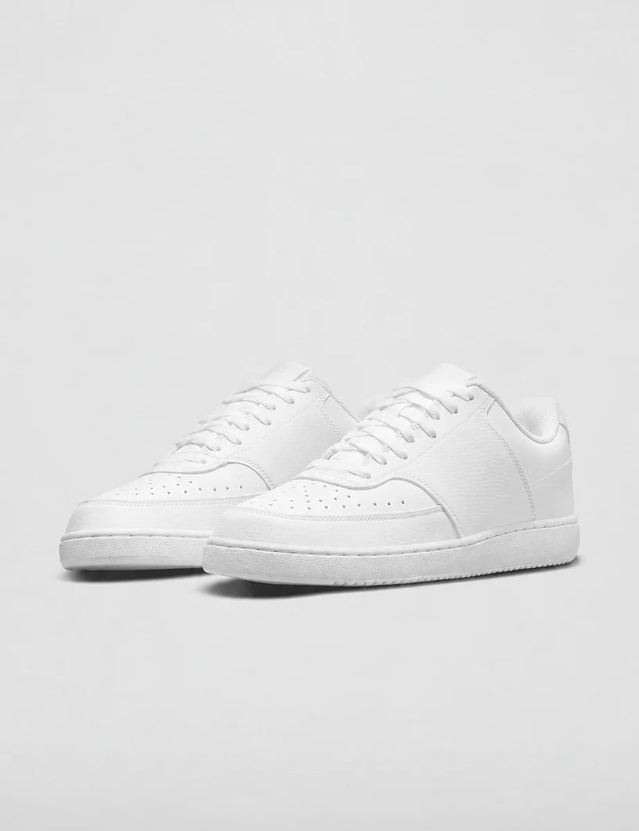 Women's Classic Low-Top Trainers in White, view 6.