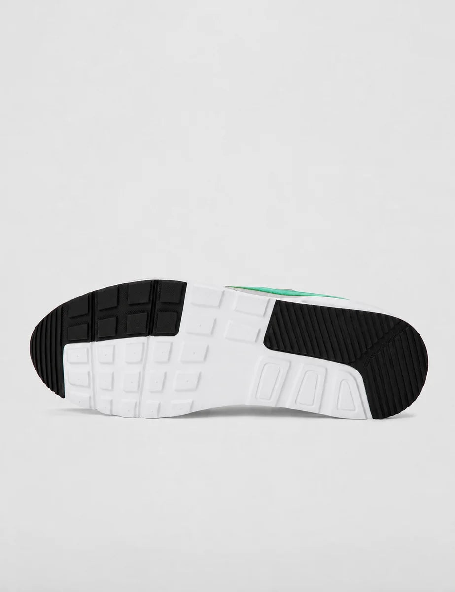 Men's Retro Panel Trainers in Summit White Stadium Green, view 4.