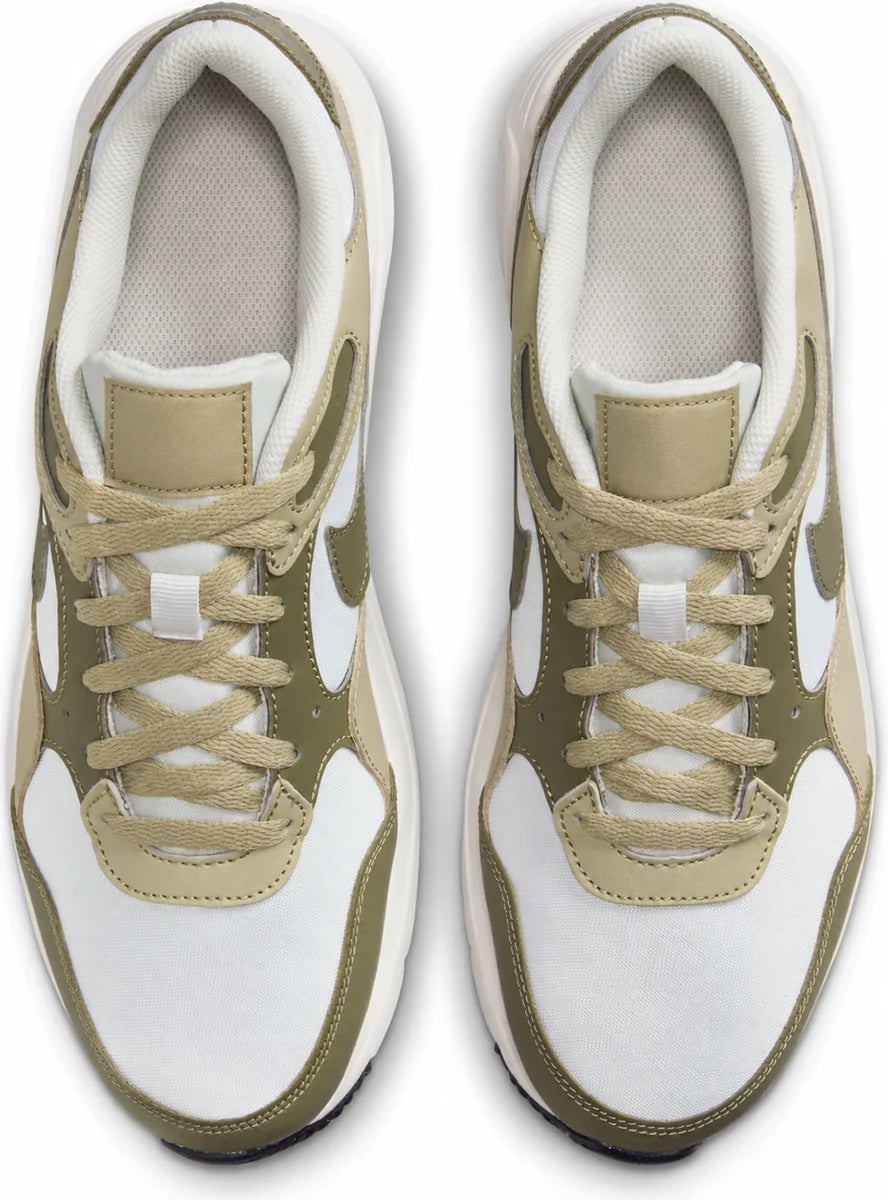 Men's Retro Panel Trainers in Neutral Olive Light Bone, view 4.