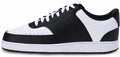 Women's Classic Low-Top Trainers in Black White, view 1.