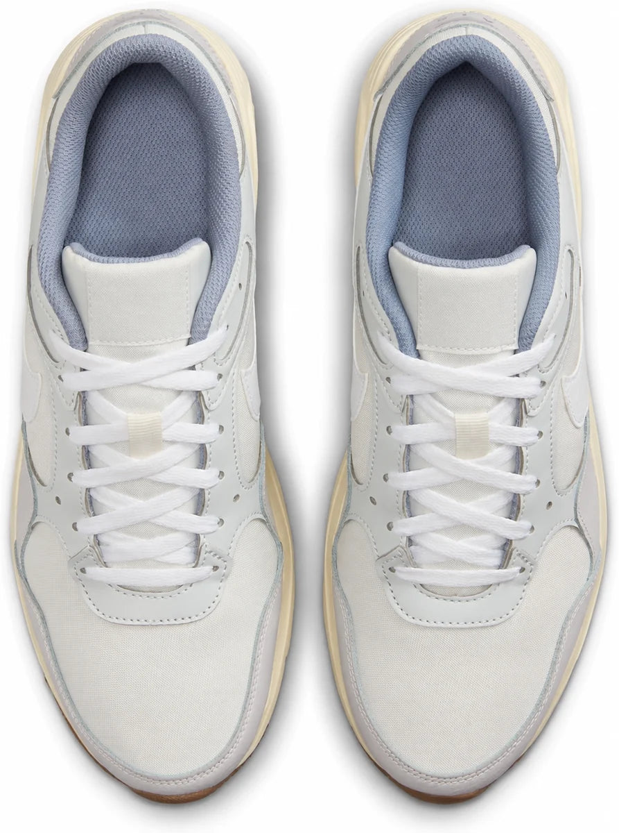Men's Retro Panel Trainers in Phantom White Vast Grey, view 4.