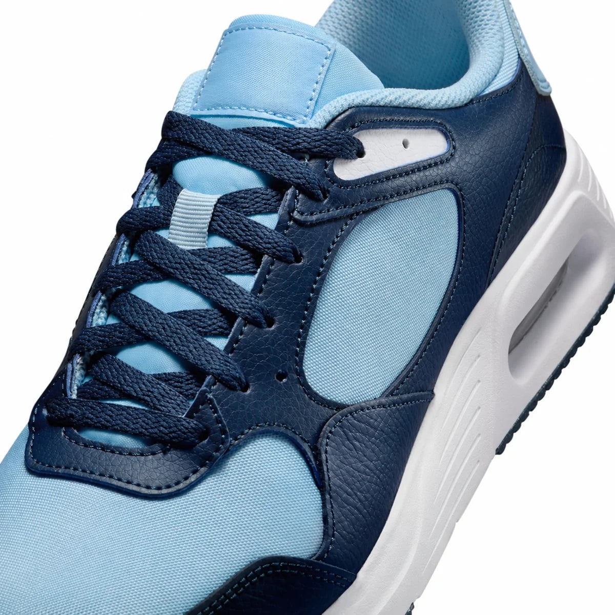 Men's Retro Panel Trainers in Psychic Blue Midnight Navy, view 7.