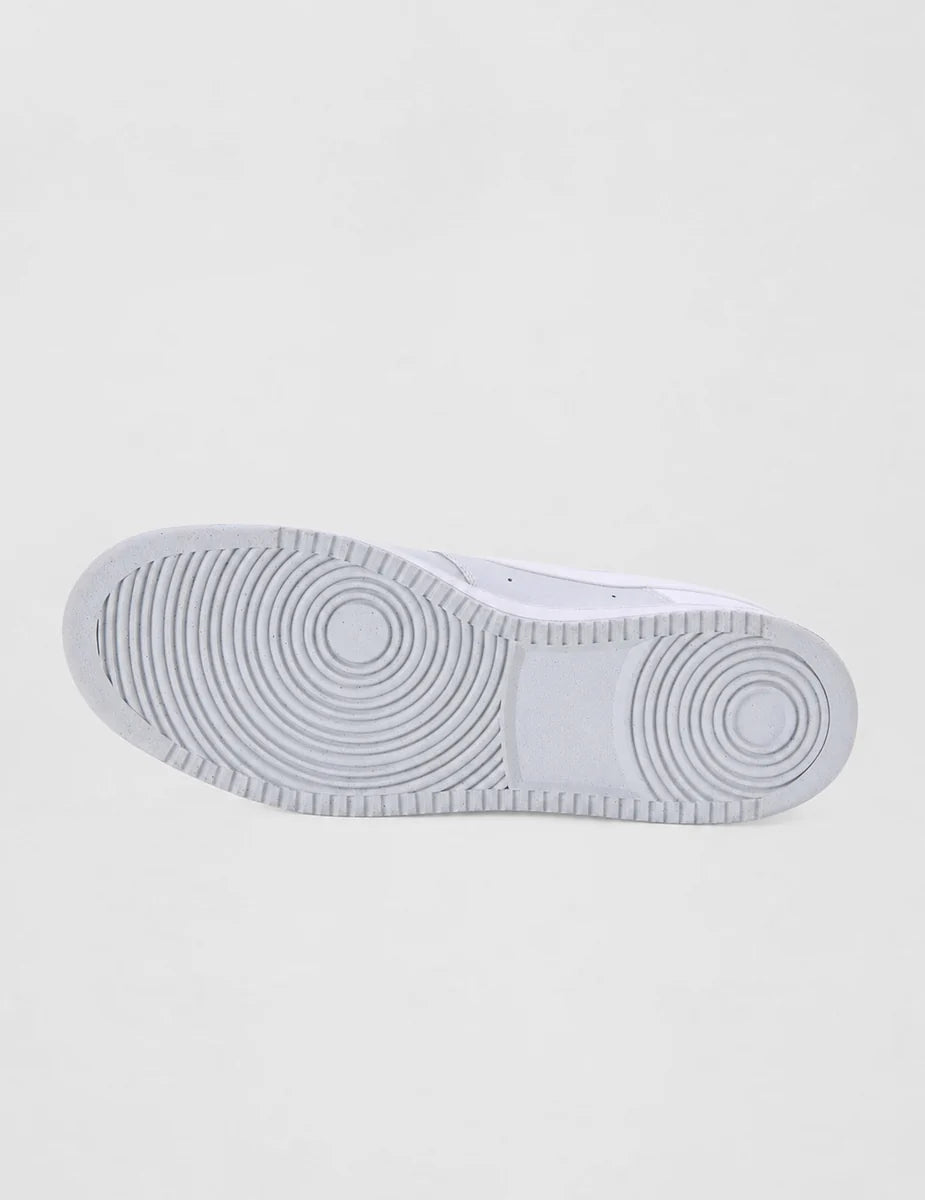 Women's Classic Low-Top Trainers in Pure Platinum White, view 3.