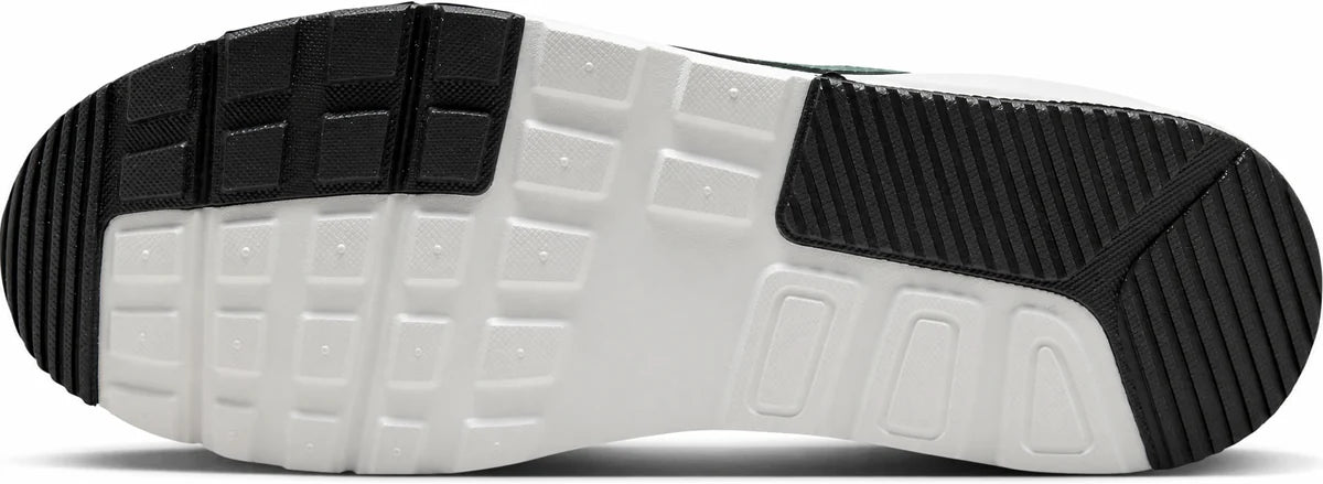 Men's Retro Panel Trainers in Summit White Vintage Green, view 4.