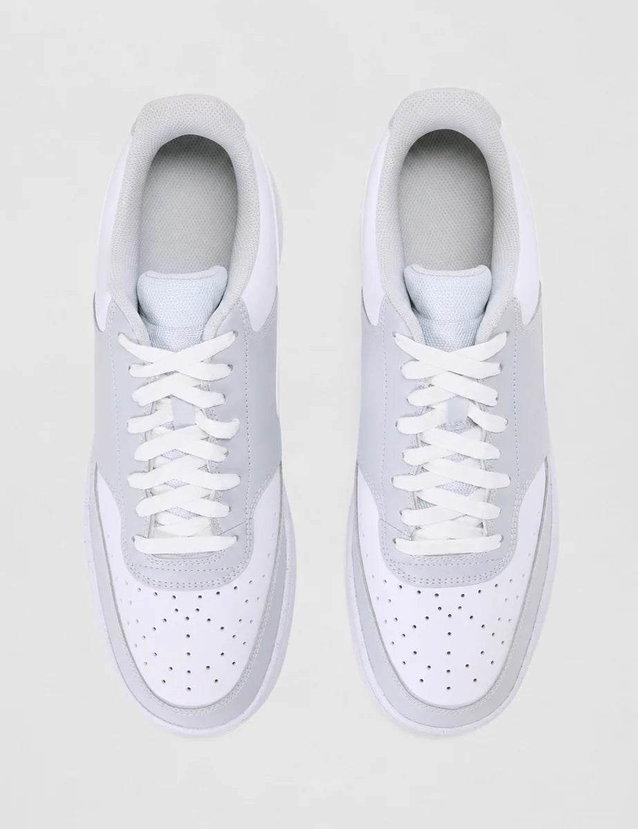 Women's Classic Low-Top Trainers in Pure Platinum White, view 4.