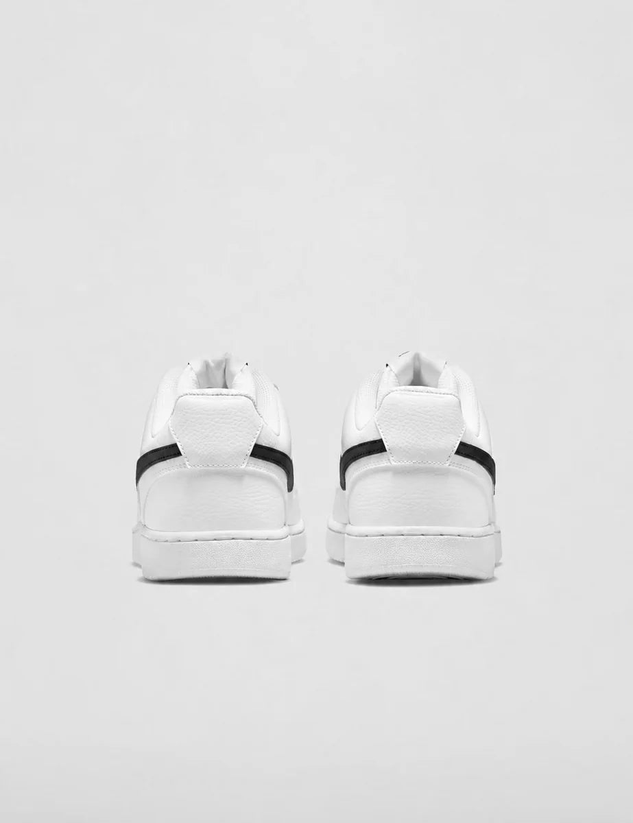 Women's Classic Low-Top Trainers in White Black White, view 7.
