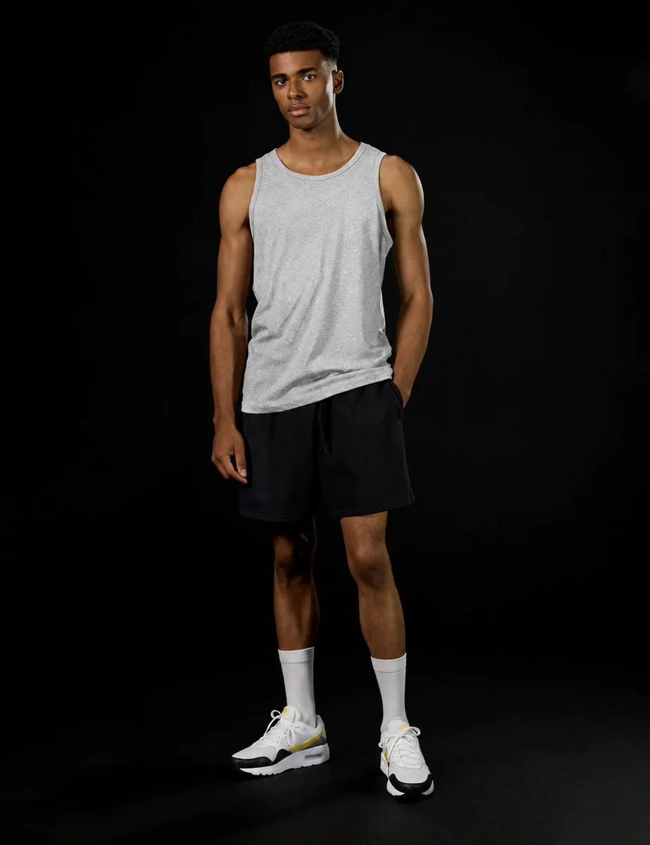 Men's Retro Panel Trainers in Photon Dust Bright Citron, view 3.