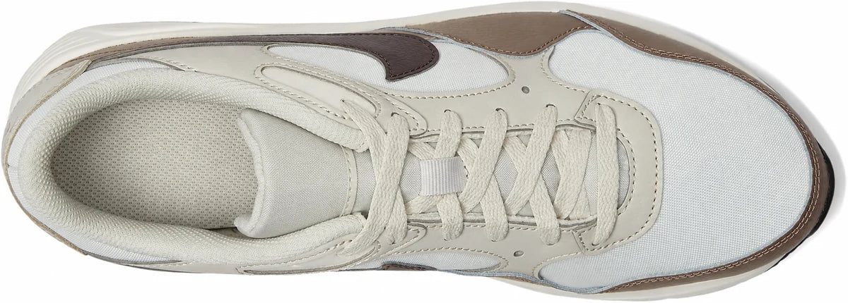 Men's Retro Panel Trainers in Sail Velvet Brown Light Bone, view 2.