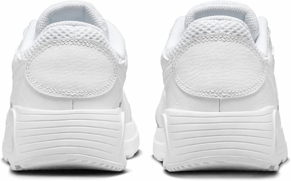 Men's Retro Panel Trainers in White, view 2.