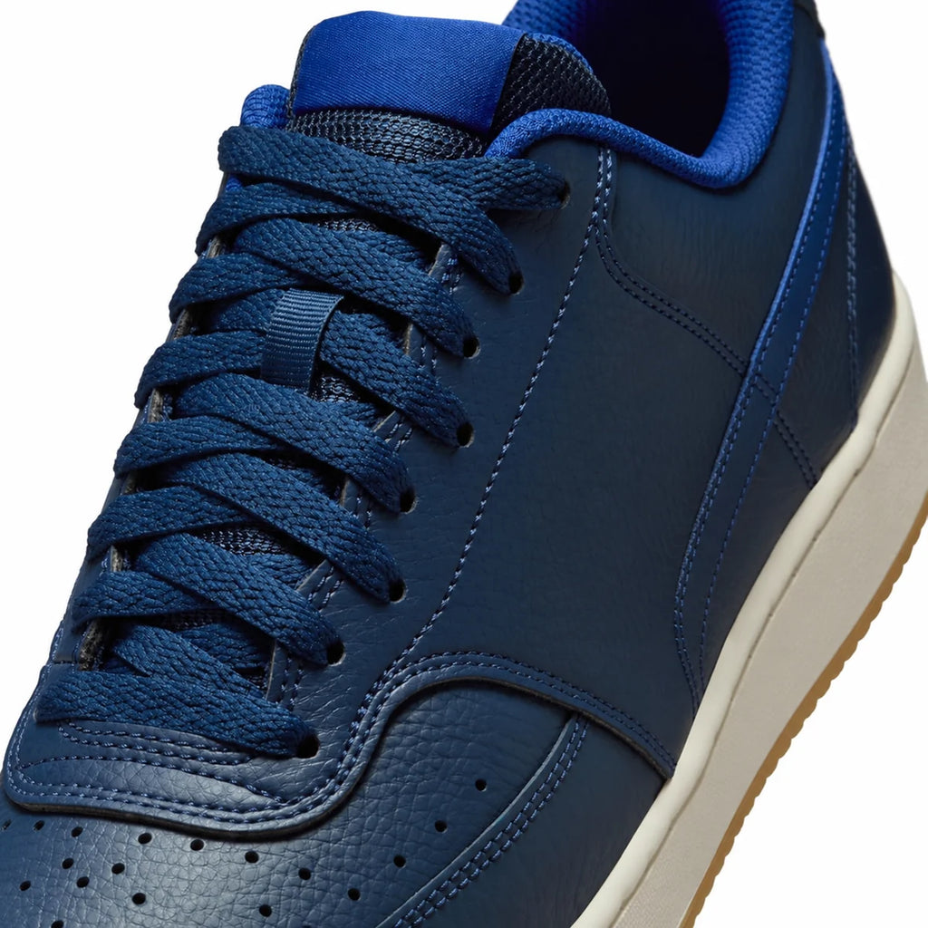 Women's Classic Low-Top Trainers in Midnight Navy Deep Royal Blue, view 2.